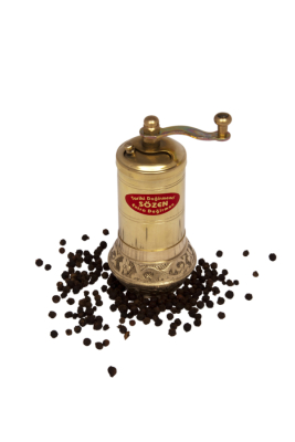 SOZEN BRASS PEPPER GRINDER MILL 11 CM / 4.50 IN - 3