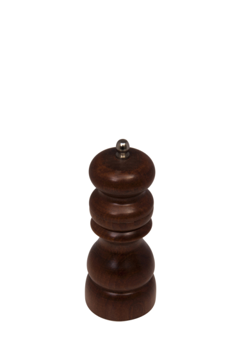SOZEN WOODEN PEPPER GRINDER MILL 15 CM / 6 IN - 1